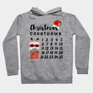 Christmas Count Down. Holiday Vibes, Celebrate Xmas Hoodie